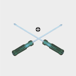 SCREW DRIVER PHILLIP PATTERN Green Transparent (G)