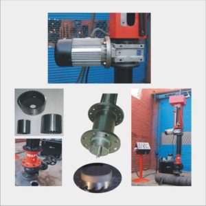 HYDRAULIC UNDER PRESSURE DRILLING MACHINE AUTO FEEDING WITH POWER PACK