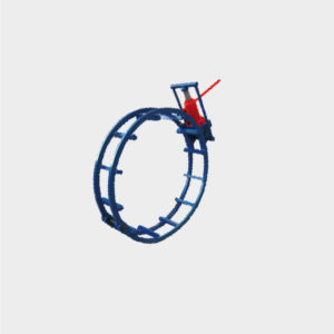 HYDRAULIC CAGE PIPE WELDING ALIGNMENT CLAMP