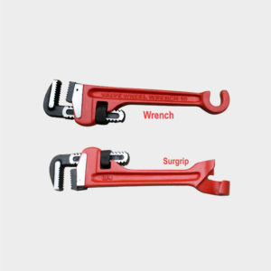 COMBINATION PIPE WRENCH VALVE WHEEL WRENCH
