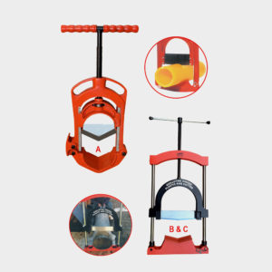 GUILLOTINE HINGED PLASTIC PIPE CUTTER