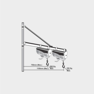 ROTARY HOIST FRAME