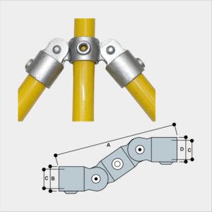 DOUBLE SWIVEL SOCKET