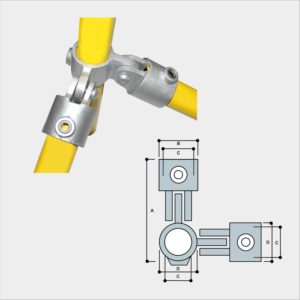 CORNER SWIVEL SOCKET