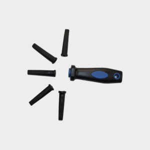 PLASTIC HANDLE WITH 5 INSERTS