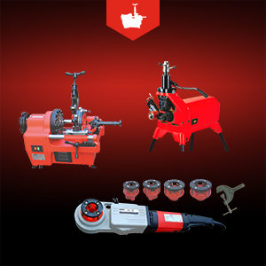 Pipe Threading / Grooving Machines / Pipe Threading Machines (Japan Type) & Pipe Stands