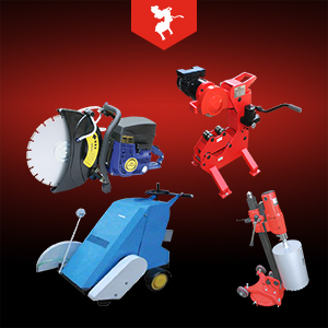 CONCRETE AND HOLE CUTTING MACHINE