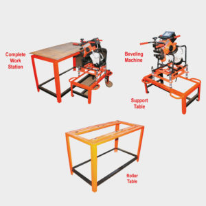 PLATE BEVELING WORK STATION