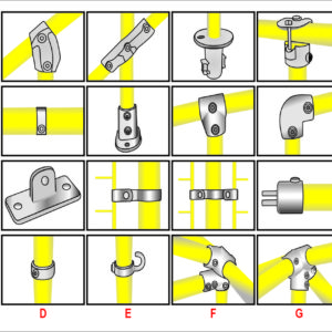 WIDE RANGE OF PIPE CLAMP FITTINGS